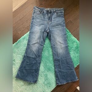 Blue Women's Jeans SUPER HIRISE FLARE 18 regular